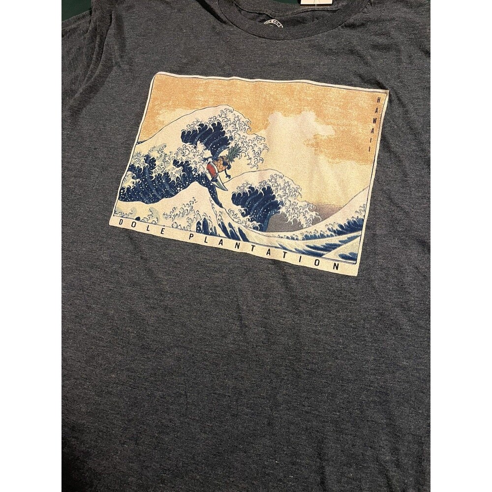 Men’s Duck Company Short Sleeve T-Shirt 2XL XXL Hawaii Pineapple Wave Surf Beach
